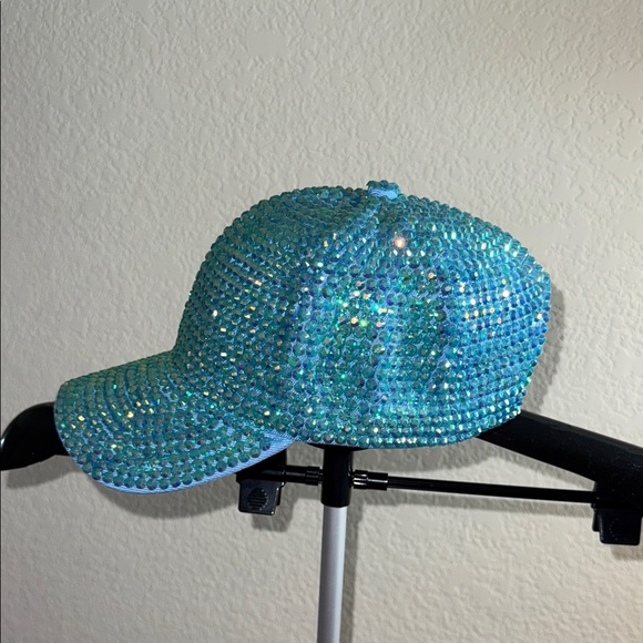 3 Sparkling Multicolor Rhinestone Caps - Picture 13 of 16